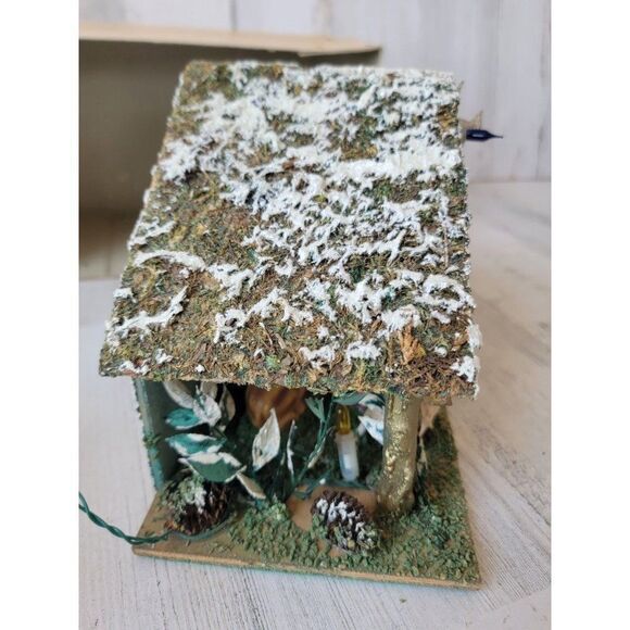 Vintage Italian nativity scene AS IS Jesus Xmas figure animal - Picture 6 of 11